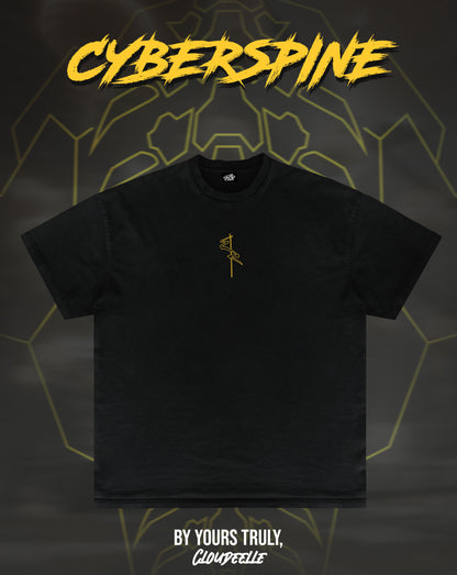 "Cyberspine" - Oversized Tee (Yellow Version)