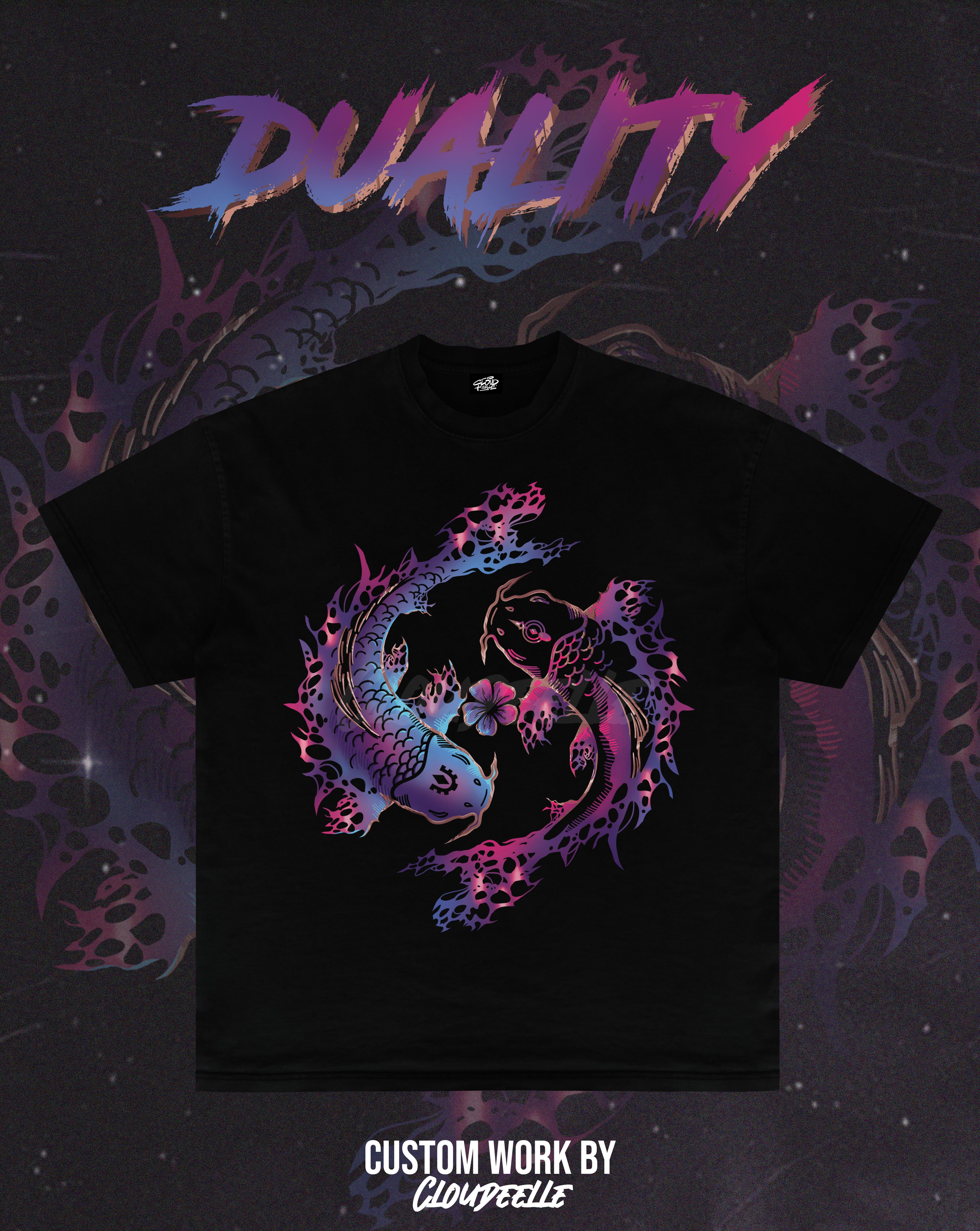 "Duality" - Oversized Tee