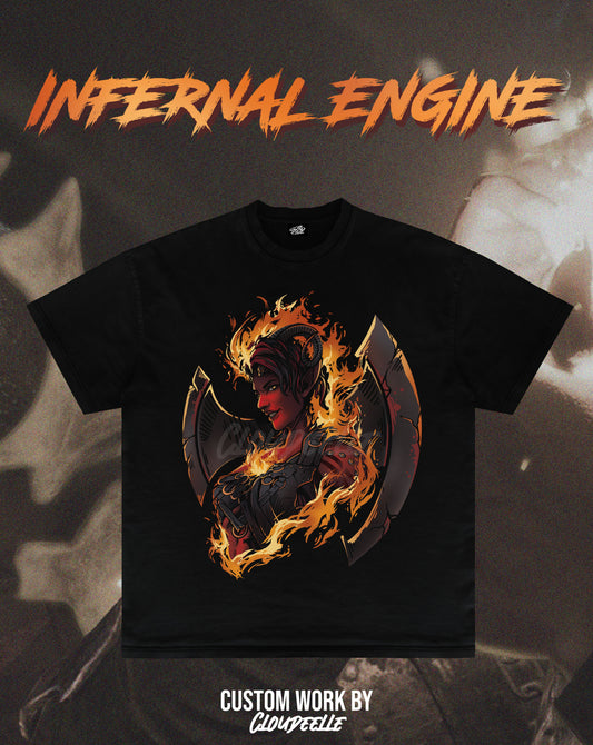 "Infernal Engine" - Oversized Tee