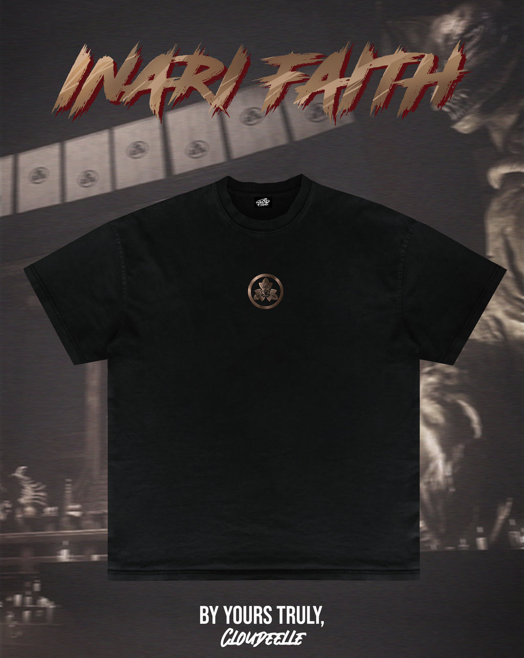 "Inari Faith" - Oversized Tee
