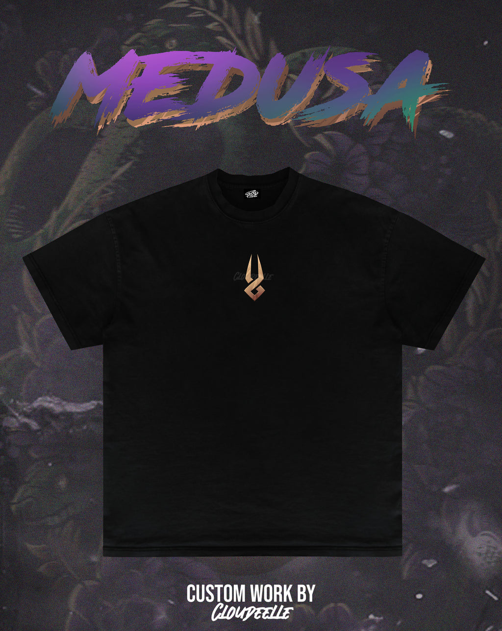 "Medusa" - Oversized Tee