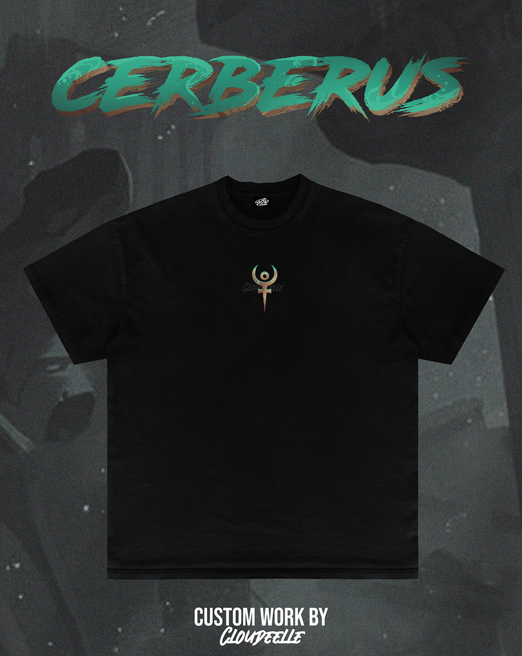 "Hade's Cerberus" - Oversized Tee