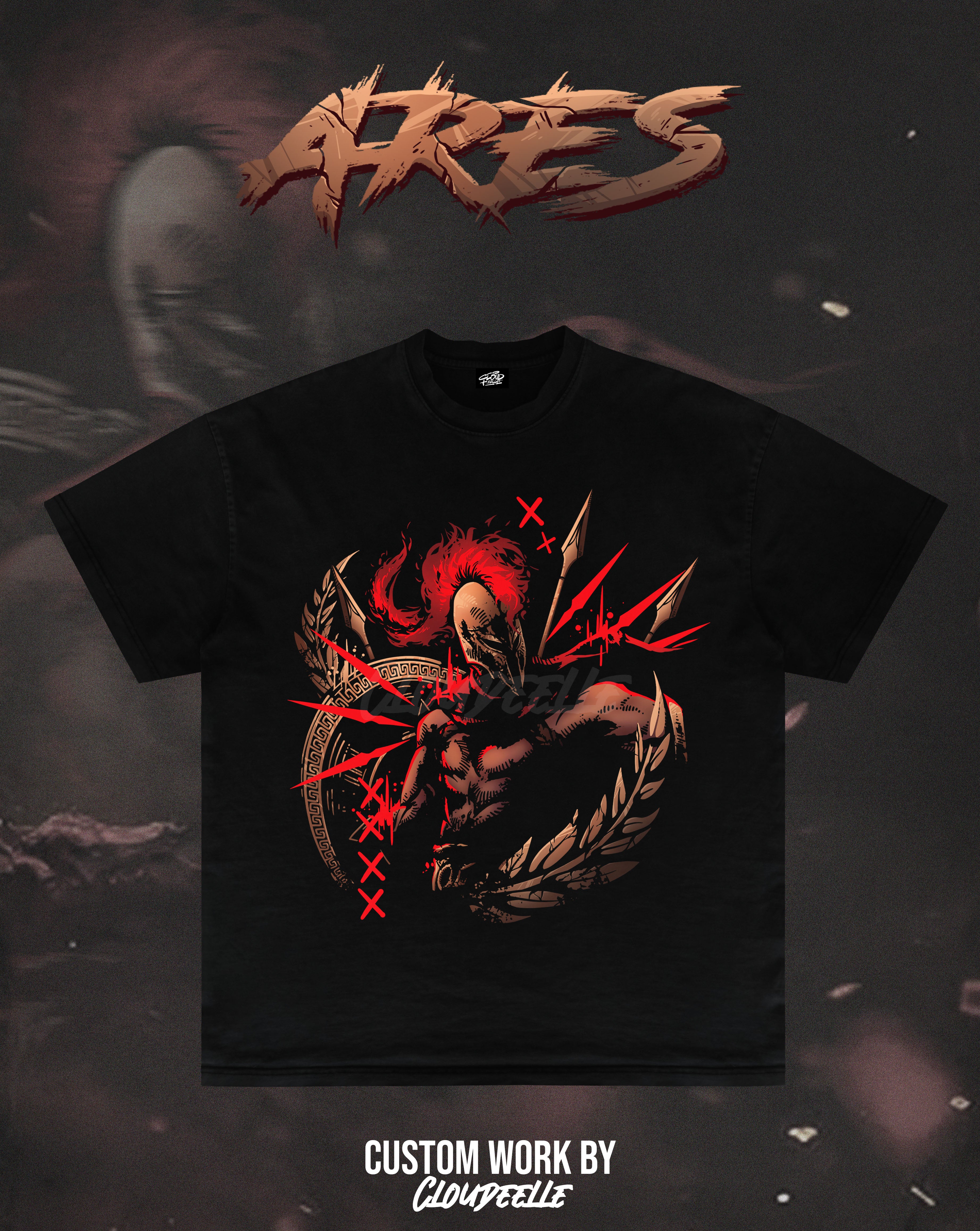 "Ares" - Oversized Tee