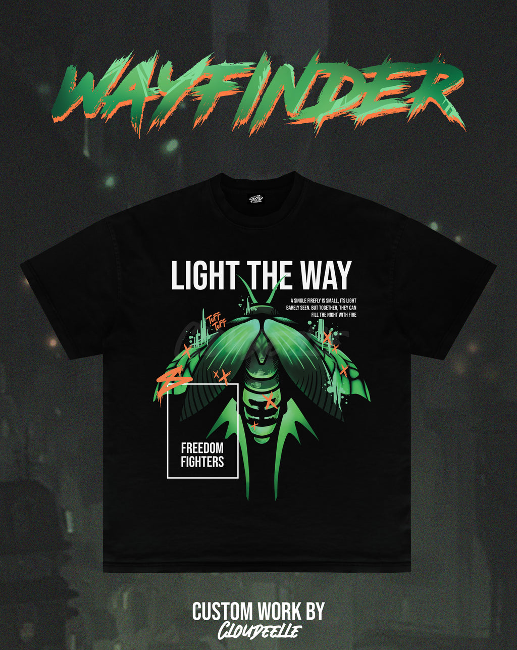 "Wayfinder" - Oversized Tee