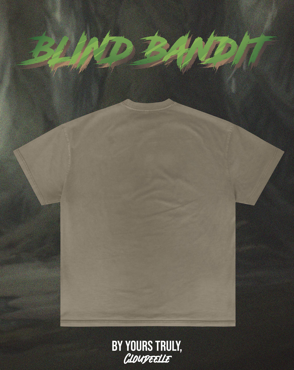 "Blind Bandit" - Oversized Tee