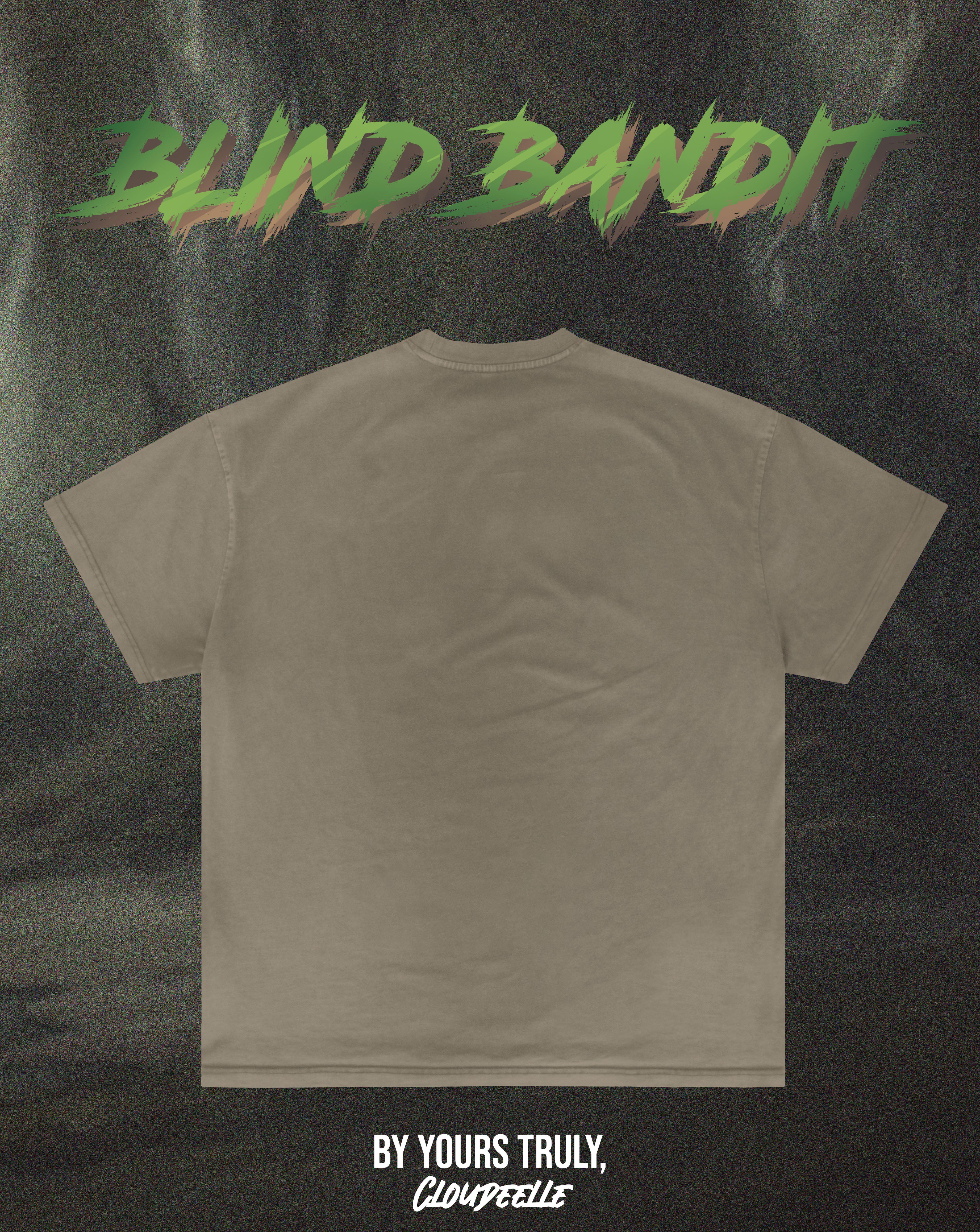 "Blind Bandit" - Oversized Tee