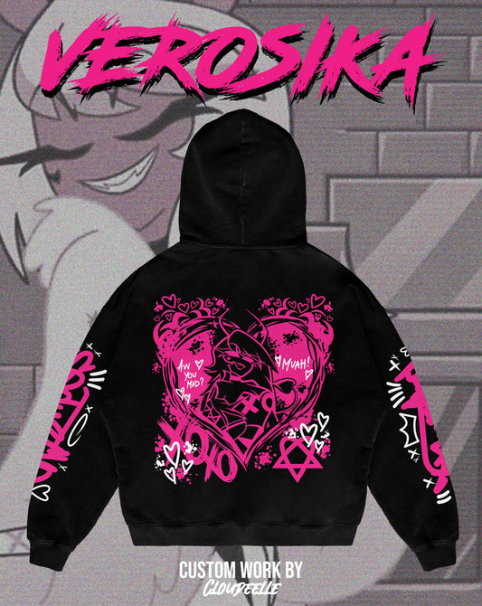 "Verosika" - Oversized ZIP-UP Hoodie