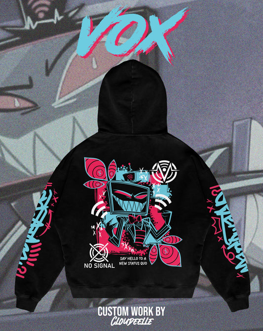 "Vox" - Oversized ZIP-UP Hoodie