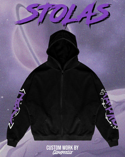 "Stolas" - Oversized ZIP-UP Hoodie