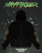 "Wayfinder" - Oversized ZIP-UP Hoodie