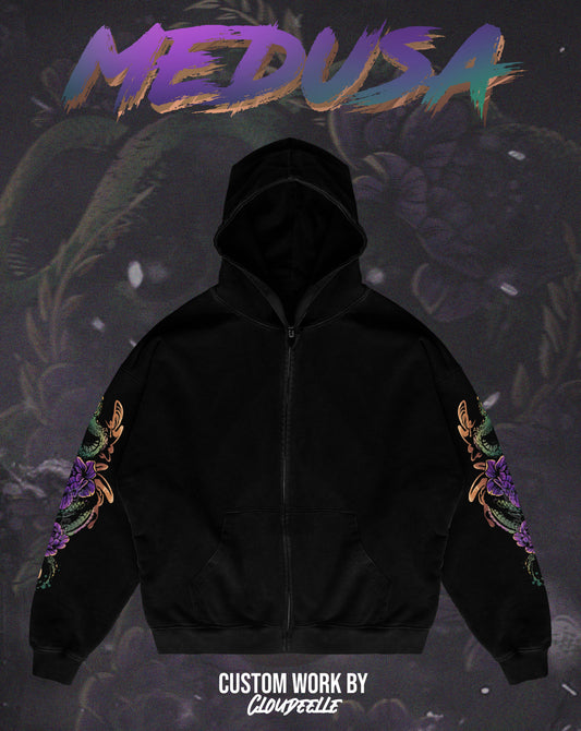 "Medusa" - Oversized ZIP-UP Hoodie