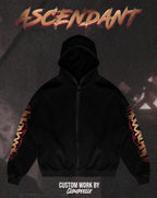 "Ascendant" - Oversized ZIP-UP Hoodie