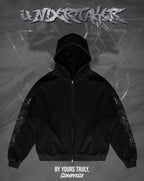 "Undertaker" - Oversized ZIP-UP Hoodie