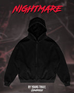 "Nightmare" - Oversized ZIP-UP Hoodie