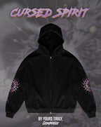 "Cursed Spirit" - Oversized ZIP-UP Hoodie